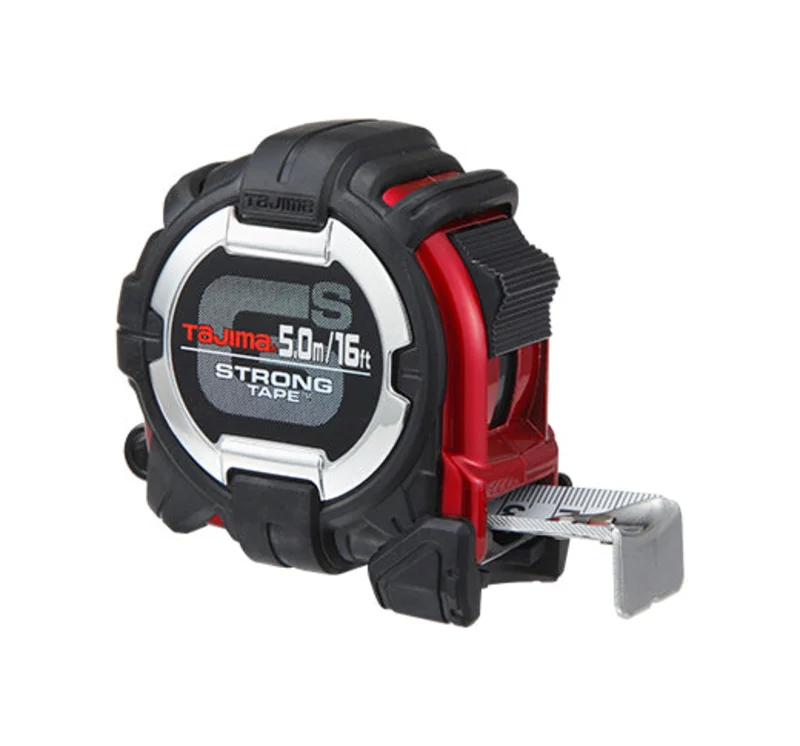 TAJIMA GS-C16/5MBW GS-LOCK, 16FT/5M X 1IN STRONG TAPE & HOOK WITH COMPATIBLE CLIP