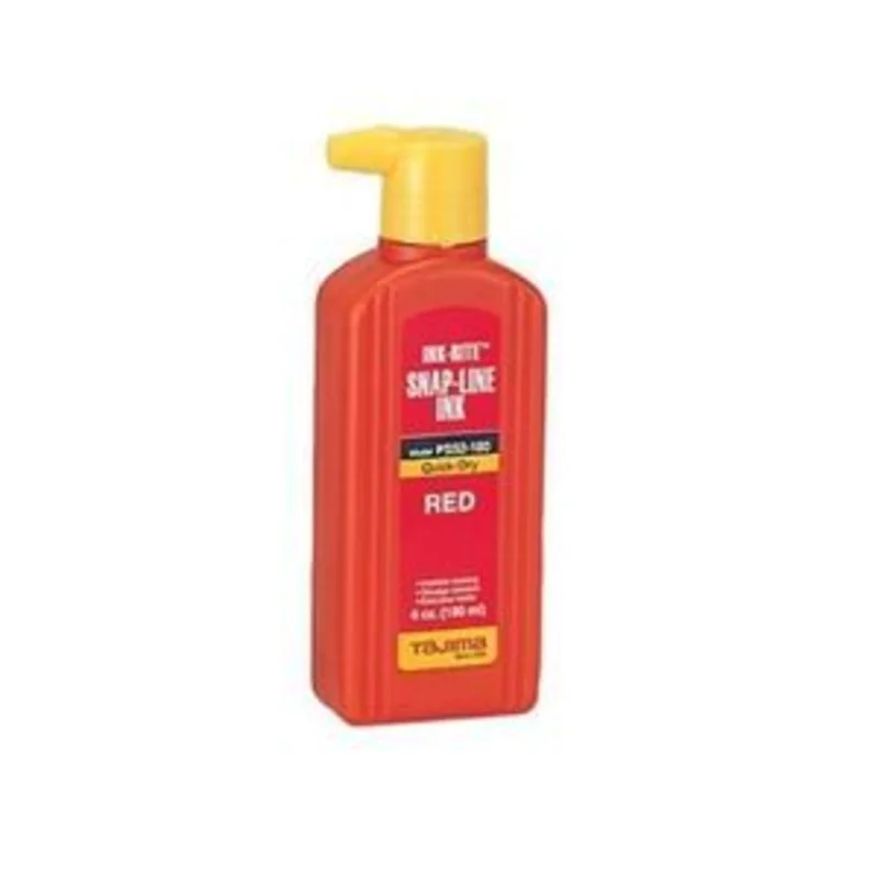 Tajima PSS2-180 INK-RITE Quick Dry Liquid Permanent Red Ink with Easy Fill Nozzle for INK-RITE