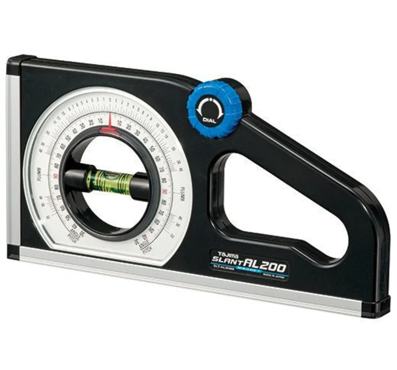 TAJIMA SLT-AL200M MAGNETIC ROTARY ANGLE METER W/ DUAL SCALES