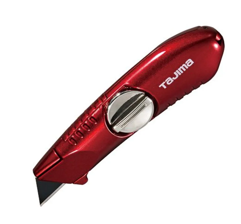 TAJIMA VR-101R VR-SERIES Fixed-Blade One-Piece Knife with 3 V-REX Fluoro-Coat Blades