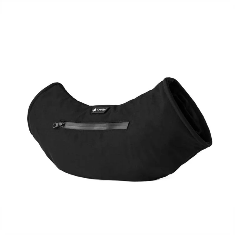 Thaw Cinder 10K Rechargeable Heated Hand Warmer Pouch Black