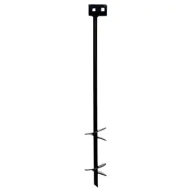 Tie Down Engineering 3/4" x 36" Black Iron Double Head Earth Anchor