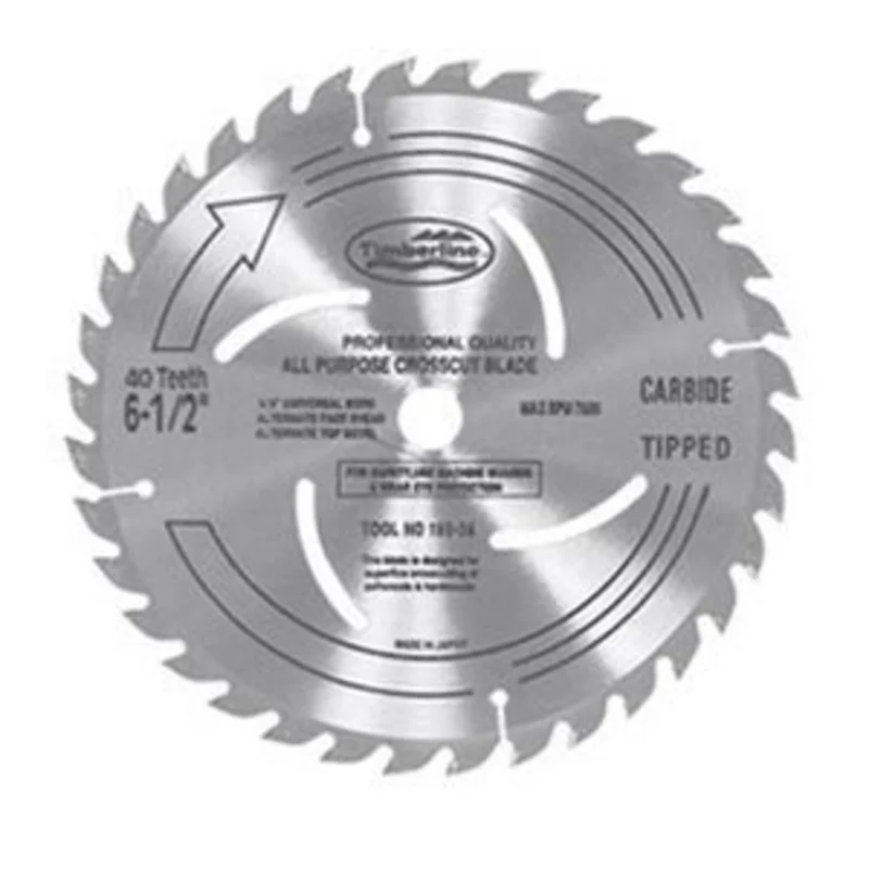 TIMBERLINE 165-400 6-1/2" FINISHING BLADE B=5/8" 40T