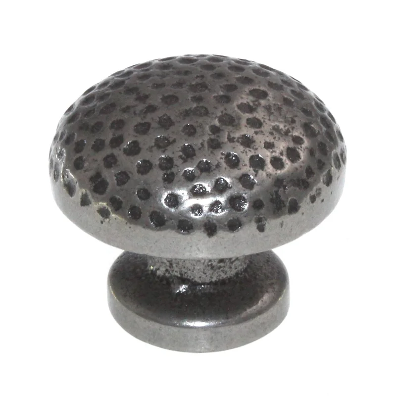 Top Knobs 1 1/4" Britannia Warwick Round Cabinet Knob Cast Iron M48