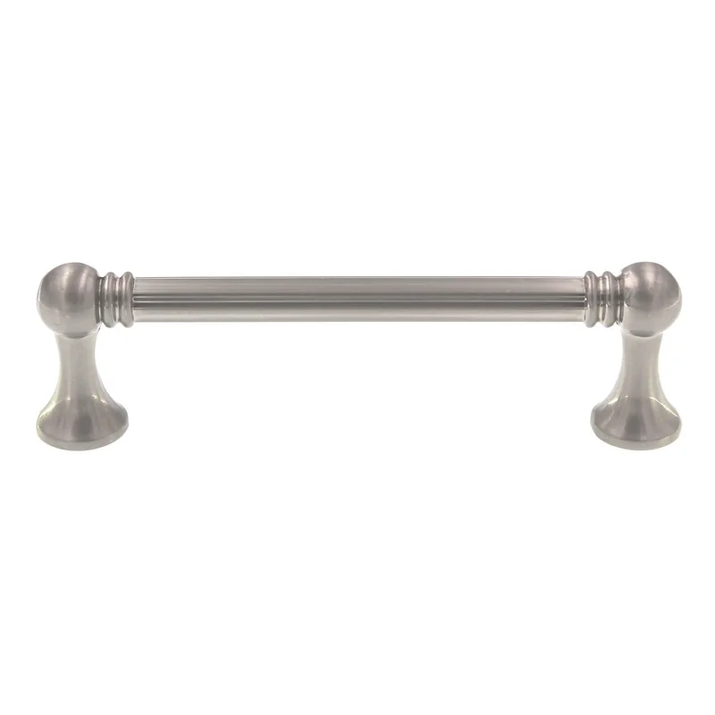 Top Knobs Asbury Grace Bar Pull 3 3/4" (96mm) CTC Brushed Satin Nickel M1259