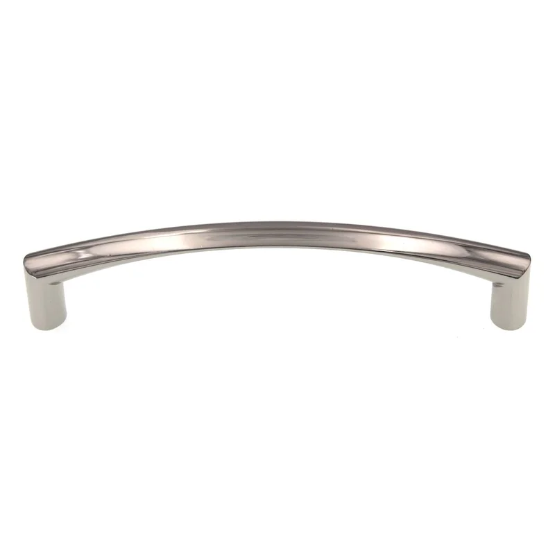 Top Knobs Asbury Griggs Cabinet Pull 5 1/16" (128mm) CTC Polished Nickel M1268