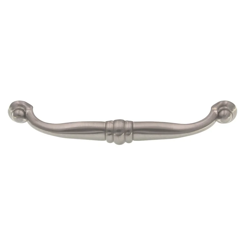 Top Knobs Asbury Voss Arch Pull 5 1/16" (128mm) CTC Brushed Satin Nickel M1296