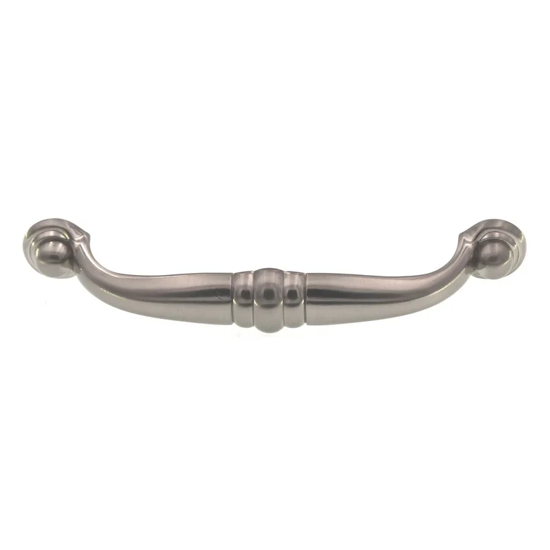 Top Knobs Asbury Voss Cabinet Pull 3 3/4" (96mm) CTC Brushed Satin Nickel M1326