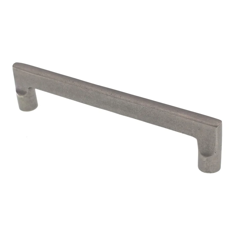 Top Knobs Aspen Cabinet Square Pull Flat Sided 6" CTC Silicon Bronze Light M1365