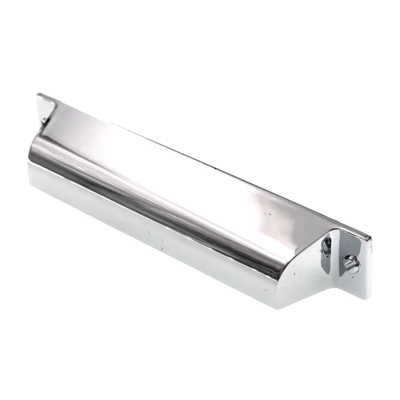 Top Knobs Barrington Channing Drawer Cup Pull 5" CTC Polished Chrome TK774PC
