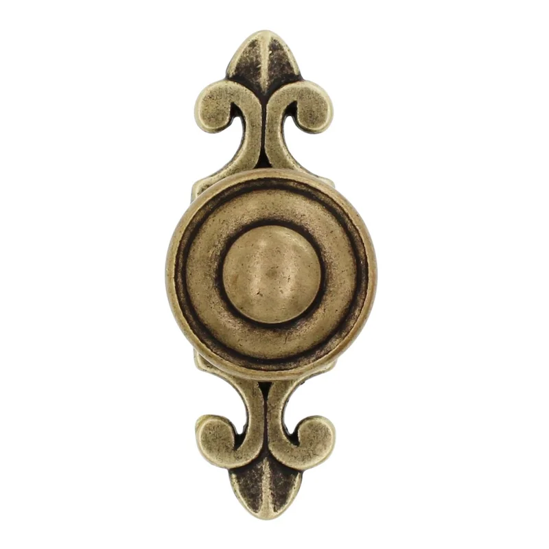 Top Knobs Brittania Canterbury 1 1/4" Knob with Backplate German Bronze M31