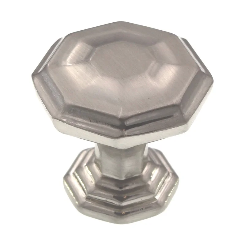 Top Knobs Chareau Chalet 1 1/8" Cabinet Knob Brushed Satin Nickel TK340BSN