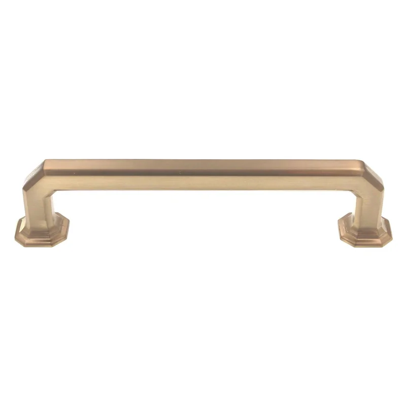 Top Knobs Chareau Emerald Cabinet Square Pull 5" CTC Honey Bronze TK288HB