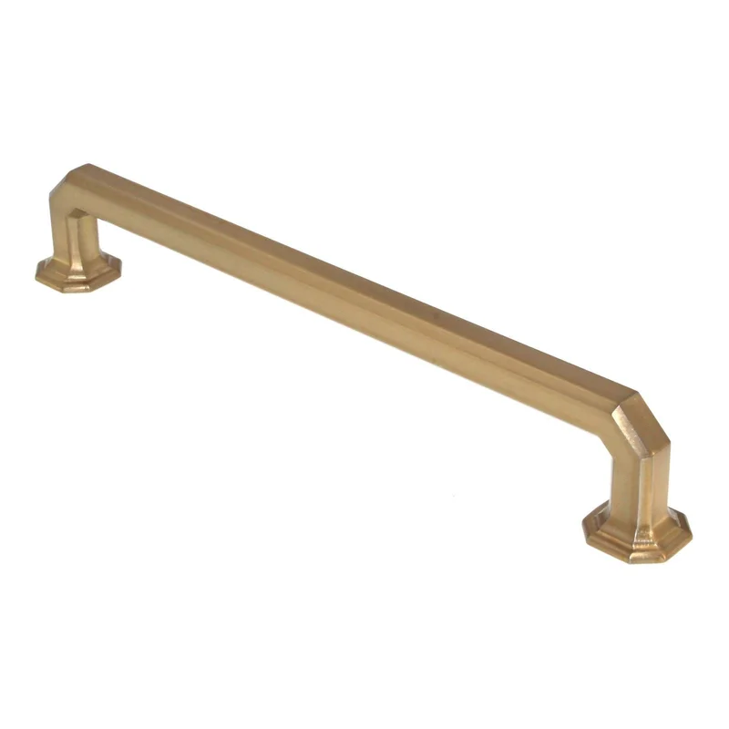 Top Knobs Chareau Emerald Cabinet Square Pull 7" CTC Honey Bronze TK289HB