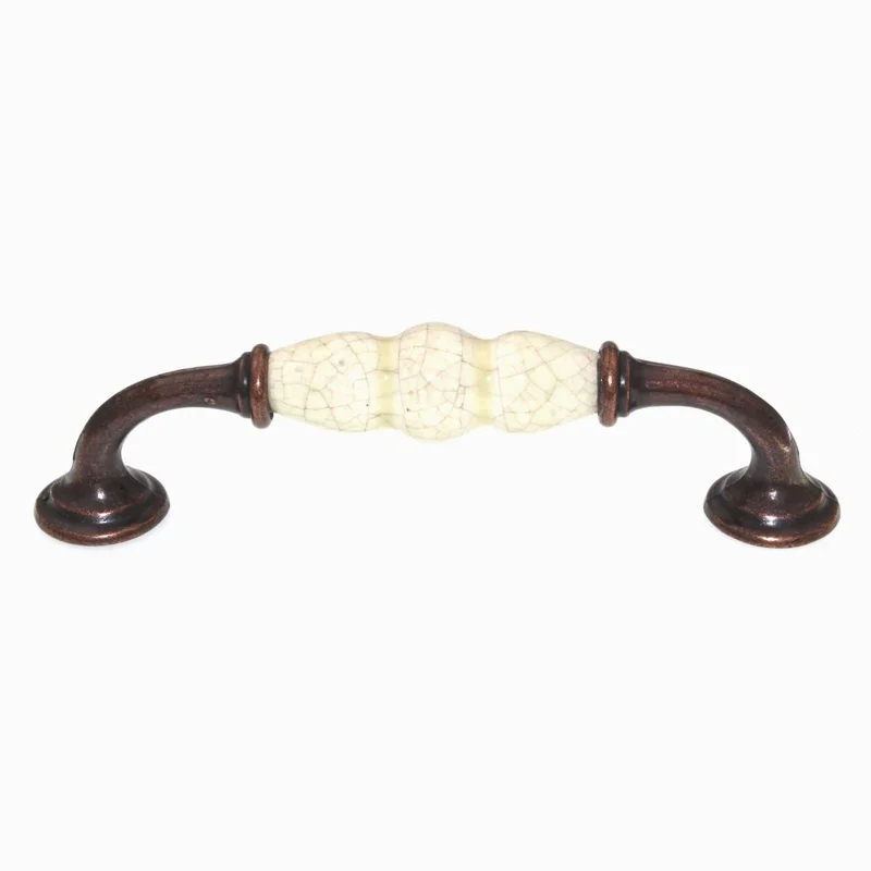 Top Knobs Chateau Cabinet Arch Pull 5 1/16" (128mm) CTC Bone M85