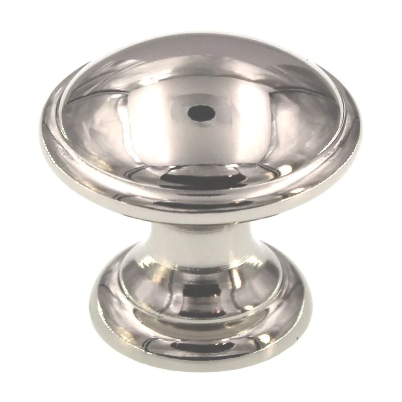 Top Knobs Dakota 1 1/4" Mushroom Cabinet Knob Polished Nickel M1582