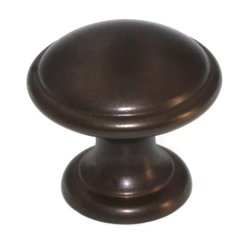 Top Knobs Dakota Asbury 1 1/4" Mushroom Cabinet Knob Oil Rubbed Bronze M1224