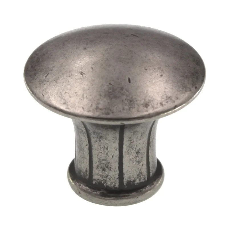 Top Knobs Edwardian Lund 1 1/4" Cabinet Knob Antique Pewter M911