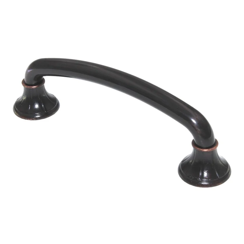 Top Knobs Edwardian Lund Cabinet Arch Pull 4" CTC Tuscan Bronze M1658
