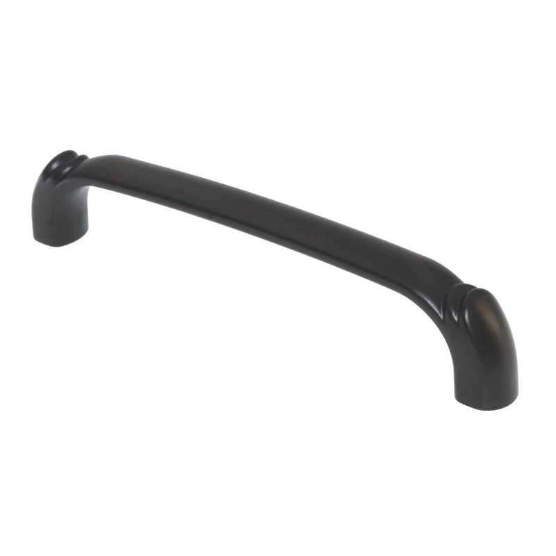 Top Knobs Grace Pomander Cabinet Pull 5 1/16" (128mm) CTC Flat Black TK1032BLK