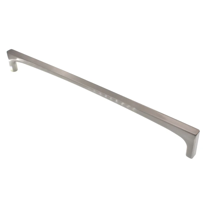 Top Knobs Grace Riverside Square Pull 12" CTC Brushed Satin Nickel TK1017BSN