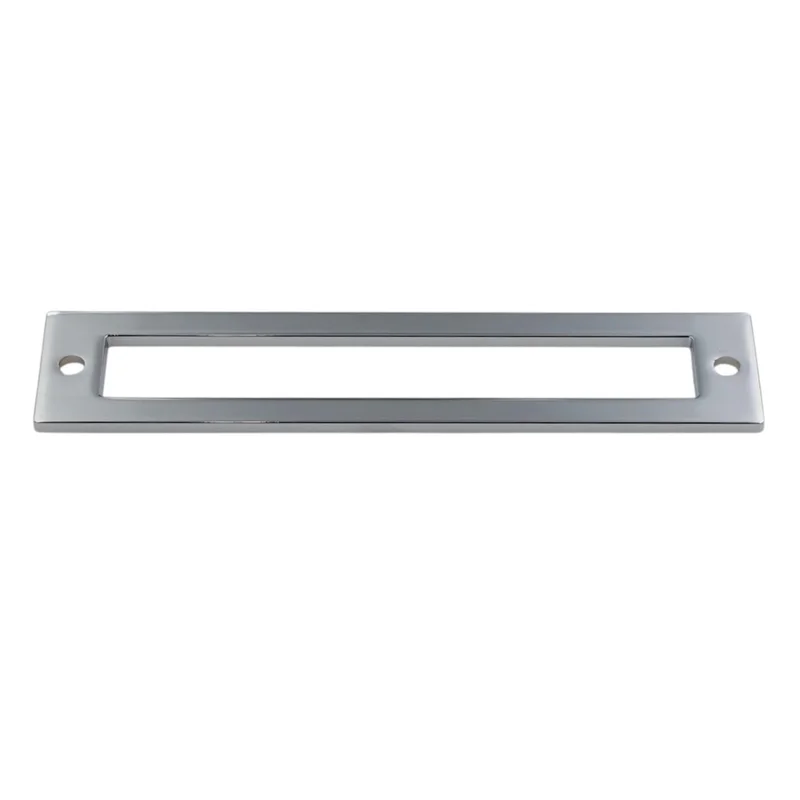 Top Knobs Lynwood Hollin Backplate for 5 1/16" CTC Pull Polished Chrome TK925PC