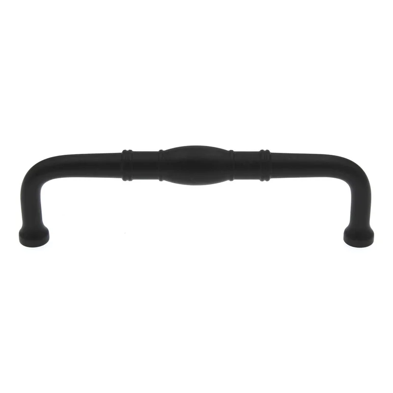 Top Knobs Normandy Brass Arch Pull 4" Ctr Patina Black M593