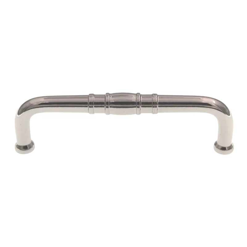 Top Knobs Normandy Cabinet Arch Pull 3 3/4" (96mm) Ctr Polished Nickel M1800-96