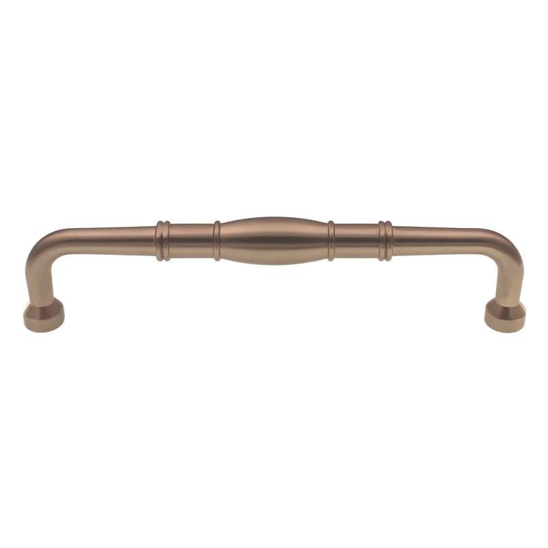 Top Knobs Normandy Cabinet Arch Pull D-Pull 7" CTC Brushed Bronze M1856-7