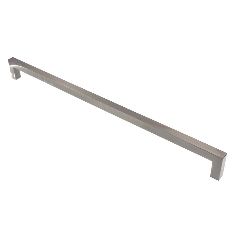 Top Knobs Nouveau Cabinet Square Pull 12 5/8" CTC Brushed Satin Nickel M2141