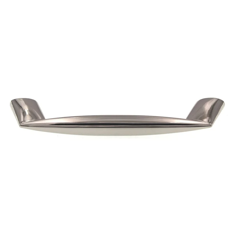 Top Knobs Nouveau Rung Pull 3 3/4" (96mm) CTC Polished Nickel M1954