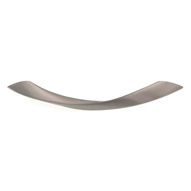 Top Knobs Nouveau Twist Pull 5 1/16" (128mm) CTC Brushed Satin Nickel M1143