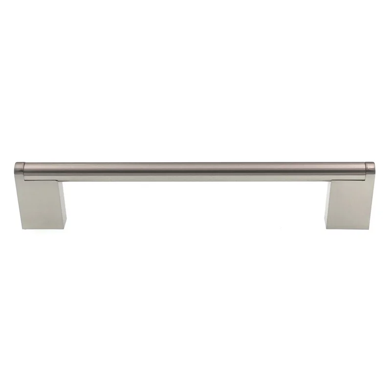 Top Knobs Princetonian Bar Pull 6 5/16" (160mm) CTC Brushed Satin Nickel M1043