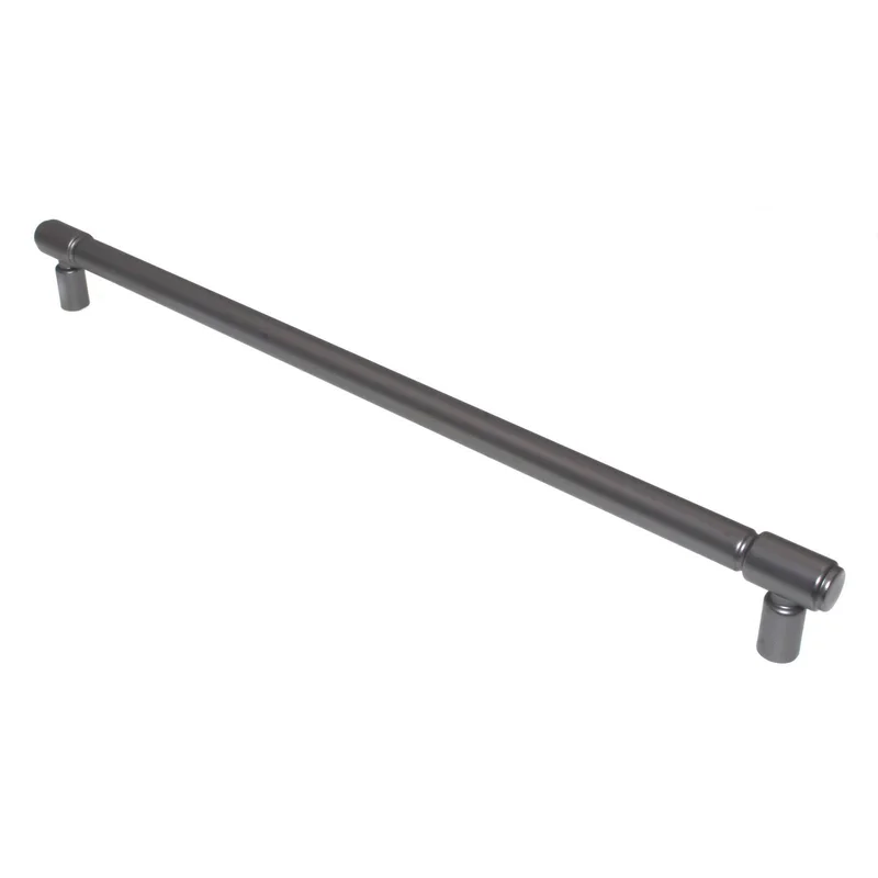 Top Knobs Regent's Park Clarence Cabinet Bar Pull 12" CTC Ash Gray TK3117AG