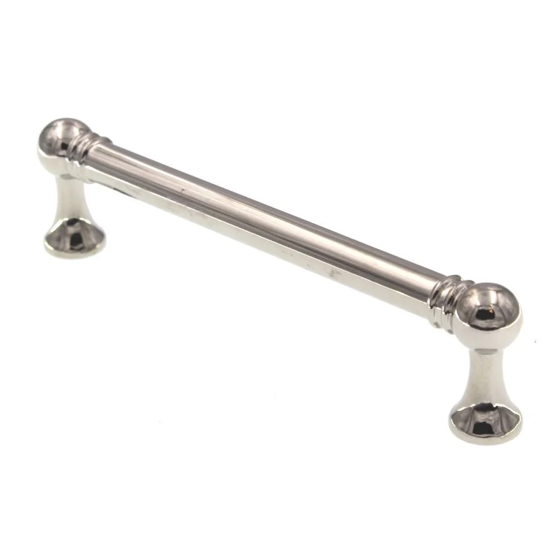 Top Knobs Serene Kara Bar Pull 5 1/16" (128mm) CTC Polished Nickel TK803PN