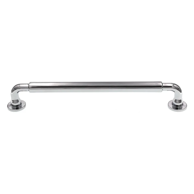 Top Knobs Serene Lily Arch Pull 7 9/16" (192mm) CTC Polished Chrome TK825PC