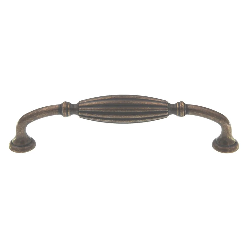 Top Knobs Tuscany Cabinet Arch Pull 5 1/16" (128mm) CTC German Bronze M145