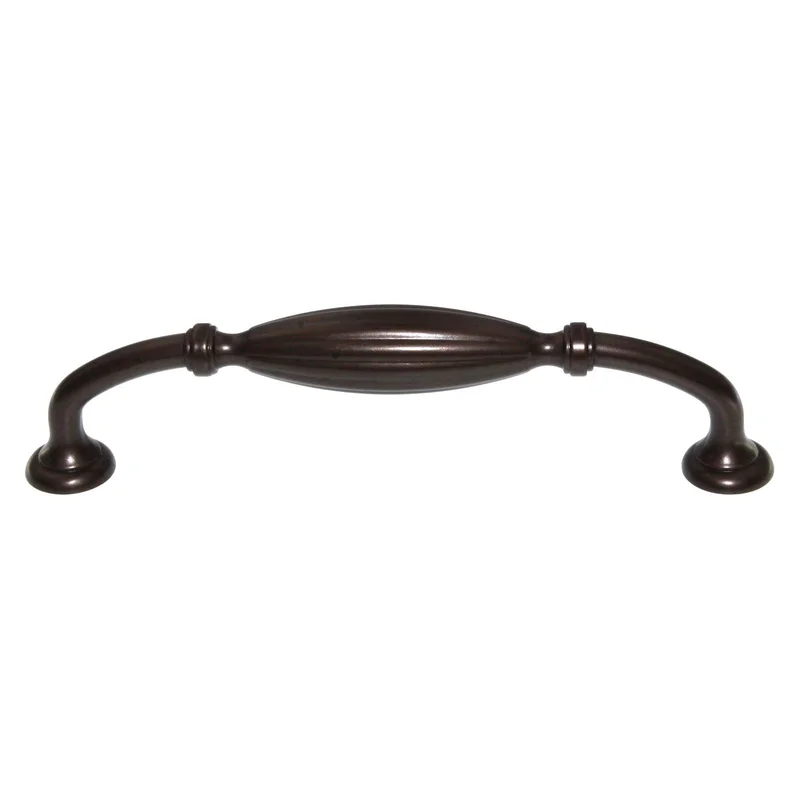 Top Knobs Tuscany Cabinet Arch Pull 5 1/16" (128mm) CTC Oil-Rubbed Bronze M1335