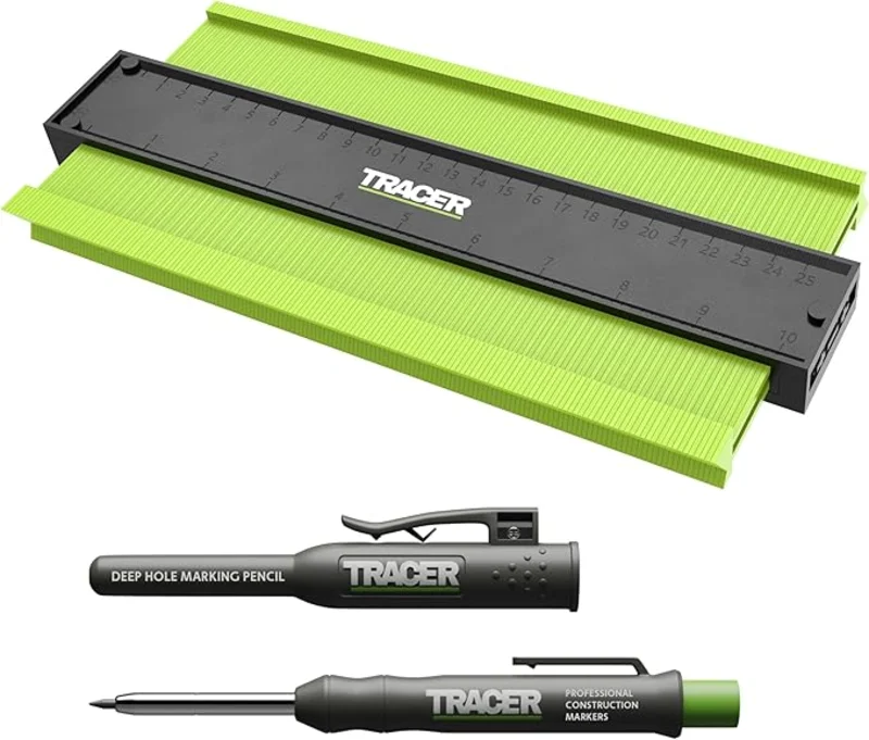 Tracer ACG2 10" Contour Gauge w/ Deep Hole Pencil