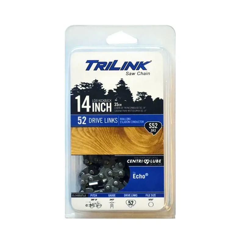 Trilink Saw Chain  Semi Chisel Saw Chain 14" - 0.050 in. - 52 Drive Links