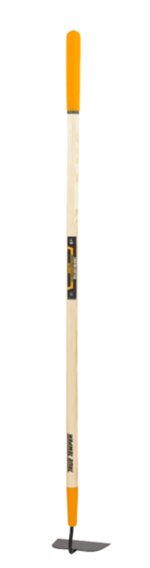 True Temper Welded Garden Hoe With Cushion End Grip On Hardwood Handle