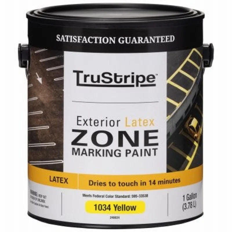True Value Painter's Select Zone Marking Paint Flat Latex Yellow