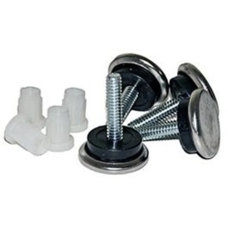 TruGuard Adjustable Cushioned Furniture Leveling Glides