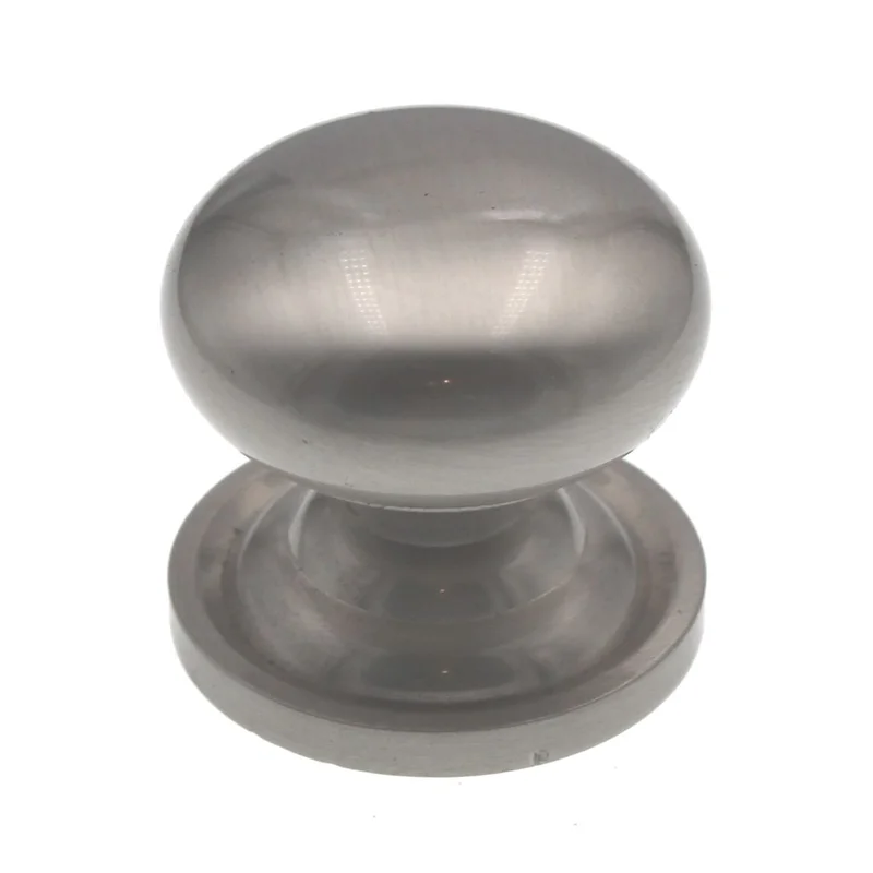 Ultra Designer's Edge 1 1/4 Inch Decorative Cabinet Knob Satin Nickel 41661R1
