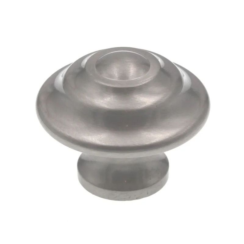Ultra Designer's Edge 1 5/32 Inch Cabinet Decorative  Knob Satin Nickel 41407
