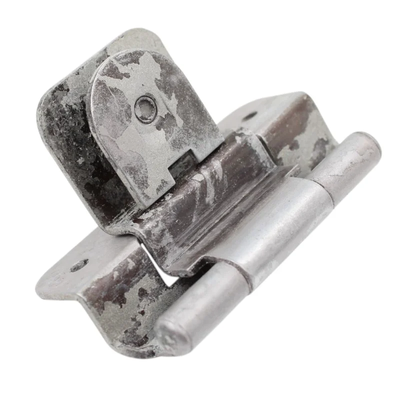 Used Single Demountable Cabinet Hinge 3/8" Inset Antique Silver CM7714-AS