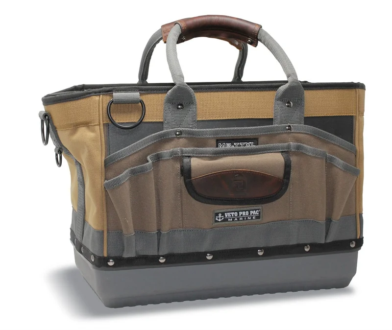 VETO MB TTXL Extra Large Open Tote Tool Bag w/ Rubber Base VPP10033