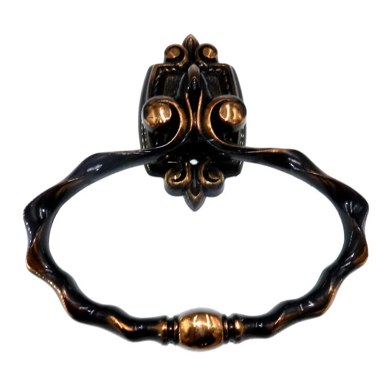 Vintage Amerock Bonaventure 6 Inch Towel Ring Regency Bronze 8856-RB