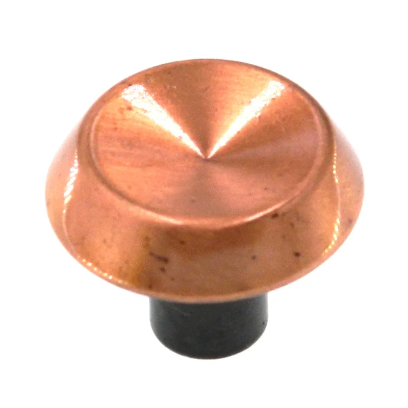 Vintage Amerock Catalina Satin Copper 1" Round Cabinet Knob A524-41