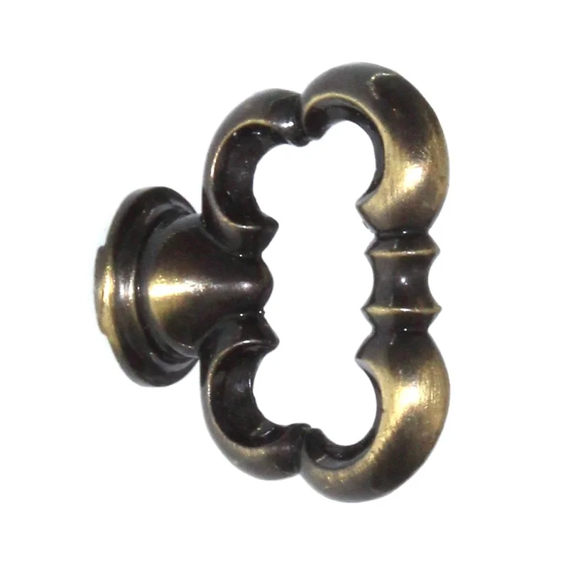 Vintage Amerock Colonnade Antique English 1 1/4" Cabinet Key Knob BP714-AE
